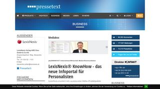 
                            10. LexisNexis® KnowHow - das neue Infoportal für Personalisten