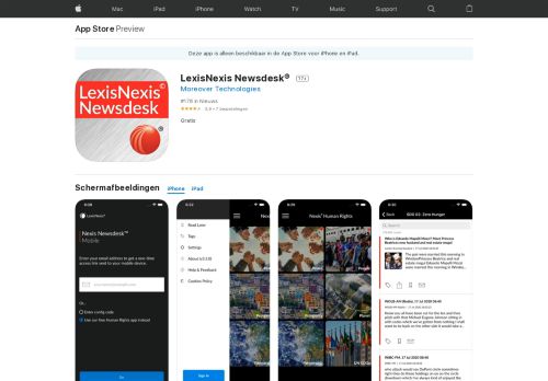 
                            9. LexisNexis Newsdesk® in de App Store - iTunes - Apple