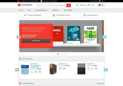 
                            6. LexisNexis | Online Bookstore