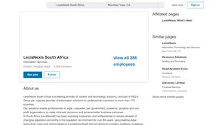 
                            7. LexisNexis South Africa | LinkedIn