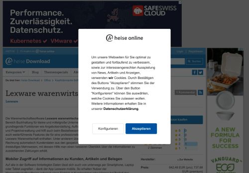 
                            13. Lexware warenwirtschaft | heise Download