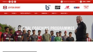 
                            6. Leyton Orient Football Club Global Coaching Program - Leyton Orient