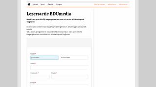 
                            9. Lezersactie BDUmedia | Barneveldse Krant