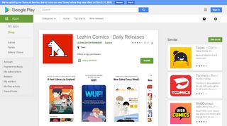 
                            9. Lezhin Comics - Daily Releases - Apps on Google Play