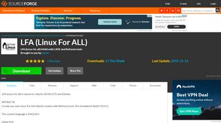 
                            1. LFA (Linux For ALL) download | SourceForge.net