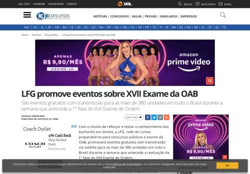 
                            5. LFG promove eventos sobre XVII Exame da OAB - JC Concursos