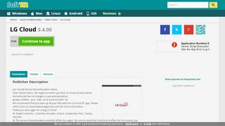 
                            12. LG Cloud 3.4.00 Free Download