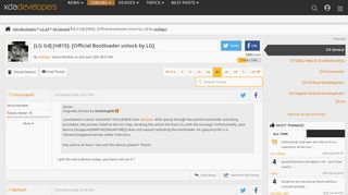 
                            7. [LG G4] [H815] - XDA Forums - XDA Developers