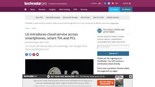 
                            12. LG introduces cloud service across smartphones, smart TVs and PCs ...