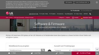 
                            3. LG Software & Firmware | LG Germany - LG Electronics