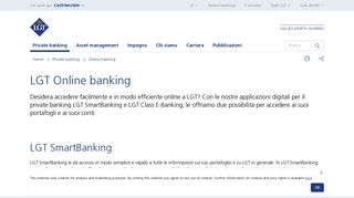 
                            4. LGT - Online banking - LGT Bank Liechtenstein