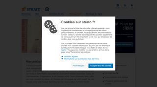 
                            8. L'hébergement de votre site web sur Strato.fr !