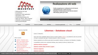 
                            4. Libemax - Database cloud - Mecotest