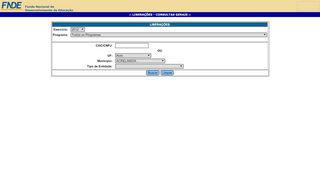 
                            2. LIBERAÇÕES - CONSULTAS GERAIS - FNDE
