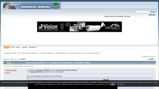 
                            1. Liberada wifislax-4.11.1 version de mantenimiento - Seguridad ...
