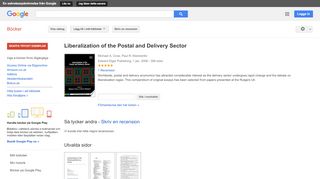 
                            11. Liberalization of the Postal and Delivery Sector