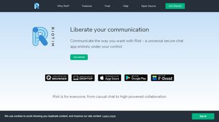 
                            8. Liberate your communication | Riot