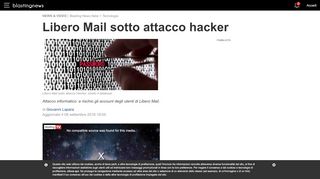 
                            7. Libero Mail sotto attacco hacker - Blasting News