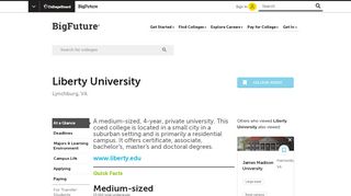 
                            12. Liberty University - College Search - The College Board