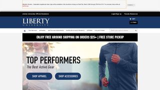 
                            11. Liberty University Official Bookstore | Textbooks, Rentals, Sweatshirts ...