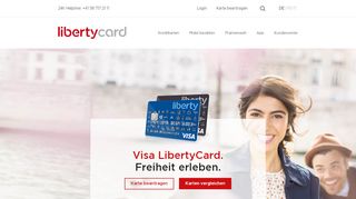 
                            4. LibertyCard: Visa Kreditkarte für mehr Freiheit unterwegs