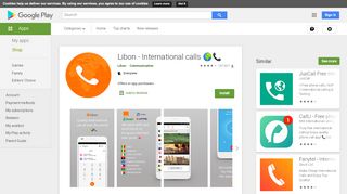 
                            5. Libon - International calls - Apps on Google Play