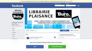 
                            5. Librairie Plaisance Buro Plus - Home | Facebook