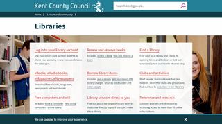 
                            12. Libraries - Kent County Council