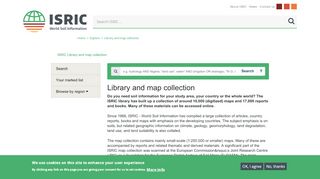 
                            12. Library and map collection | ISRIC
