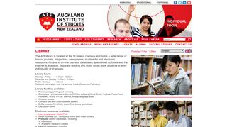 
                            5. Library | Auckland Institute of Studies | AIS