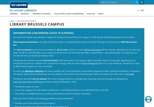 
                            7. Library Campus Brussels – KU Leuven Libraries