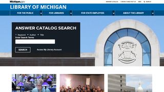 
                            5. Library of Michigan - Michigan eLibrary (MeL) Information