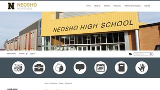 
                            8. Library / Resources - Neosho School District