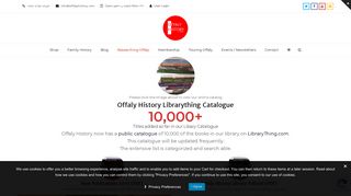 
                            10. library resources - Offaly History