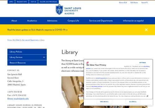 
                            3. Library : SLU