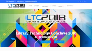 
                            10. Library Technology Conclave 2018