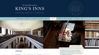 
                            5. Library - The Honorable Society of King's Inns.