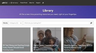 
                            3. Library - Zift Parent Portal