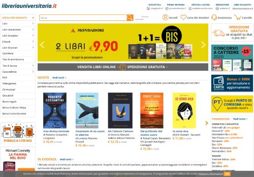 
                            1. Libreria Universitaria online - Libreria online vendita libri italiani e ...