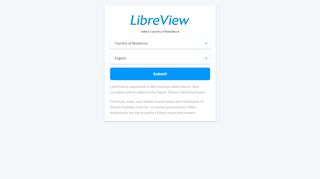 
                            8. LibreView - Login