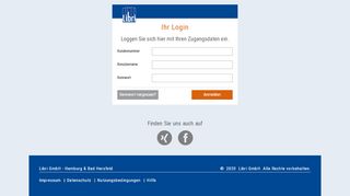 
                            1. Libri.Connect Login - Libri GmbH