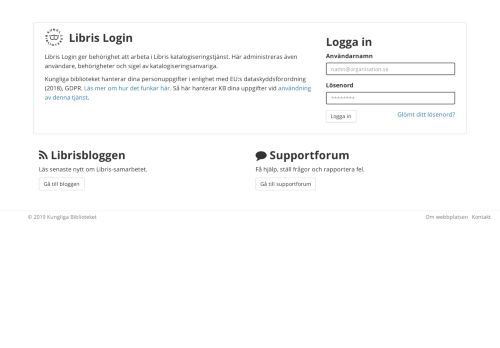 
                            1. Libris Login