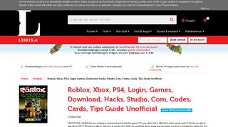 
                            2. Libris | Roblox, Xbox, PS4, Login, Games, Download, Hacks, Studio ...