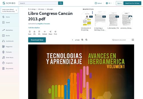 
                            13. Libro Congreso Cancún 2013.pdf - Scribd