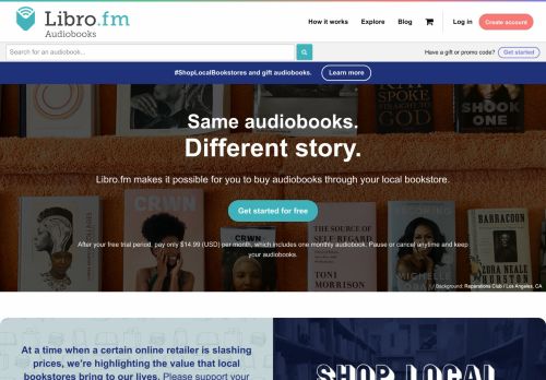 
                            13. Libro.fm | Libro.fm, Your Independent Bookstore for Digital Audiobooks