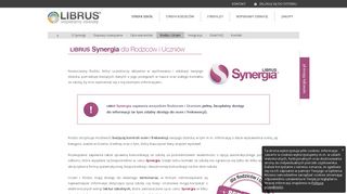 
                            2. LIBRUS Synergia™ » Rodzic i Uczeń || Librus.pl