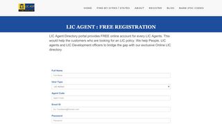 
                            11. LIC Agent Registration to enroll your agency in our exclusive LIC ...