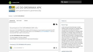 
                            9. LIC DO GROWMAX APKs | Android APK