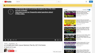 
                            11. LIC का सबसे सस्ता प्लान | Jeevan Rakshak | Plan No. 827 | Full ...