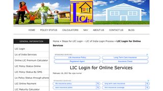 
                            12. LIC Login for Online Services - - lic24